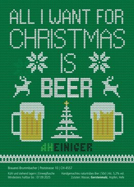 All I want for Christmas is Beer